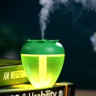 Dacawin Strawberry Home Aroma LED Humidifier Air Diffuser Purifier Atomizer (Blue) N7