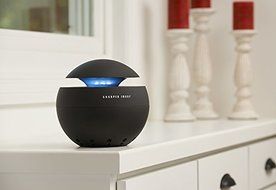 Sharper Image Lighted Globe HEPA Air Purifier N3