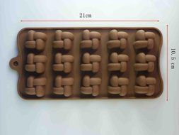Chocolate Silicone Soap Mold Fondant Cake Decorating Styling Cooking Tools N4