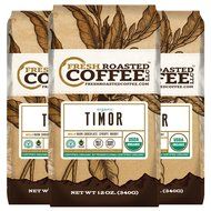 Timor Organic Fair Trade Coffee, Whole Bean, Fresh Roasted Coffee LLC (5 lb.) N2