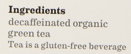 Bigelow Decaffeinated Organic Green Tea, 40 Count Box N2