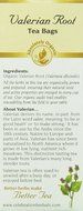 Celebration Herbals Tea Valerian Root Organic -- 24 Herbal Tea Bags N3