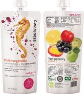 Super Detox Me Vibrance Cleanse Juice with Green Tea and Mango, 12 Ounce, Pack of 10 N18