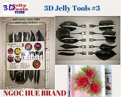 3d Gelatin Art Tools - Type 3 - 3d Jelly Cake Tools - 10 Pcs/set
