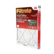 Filtrete Micro Allergen Defense Filter, MPR 1000, 16 x 25 x 1-Inches, 2-Pack N11