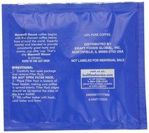 Maxwell House Original Roast Ground Coffee, 10-Count Filter Packs (Pack of 4) N31