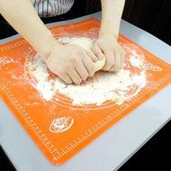 Baking Mat,Silivo 19.6&quot;*15.7&quot; Silicone Pastry Kneading Mat with Measurements N10