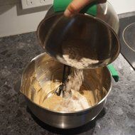 BrightSpring Mixing Bowls - 3-piece Stainless Steel Set - Rubber Bottom, Measurements, Handle &amp; Spout - Recipe... N14