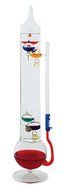 Ambient Weather WS-TB1071305 Galileo Thermometer and Glass Fluid Barometer, 13"