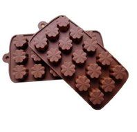 U-beauty 15 Cavity Flowers Silicone Flexible Cake Chocolate Ice Jelly Soap Mold Mould Diy Tool