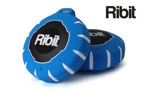 Ribit&trade; Red Waterproof Bluetooth Speakers - IPX7 Outdoor Wireless Speakers - Best Bluetooth Speakers for Pool and... N15