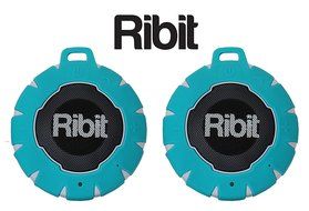 Ribit&trade; Red Waterproof Bluetooth Speakers - IPX7 Outdoor Wireless Speakers - Best Bluetooth Speakers for Pool and... N17