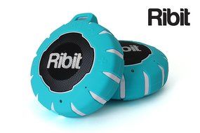 Ribit&trade; Red Waterproof Bluetooth Speakers - IPX7 Outdoor Wireless Speakers - Best Bluetooth Speakers for Pool and... N18