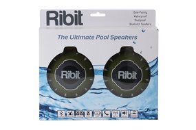 Ribit&trade; Red Waterproof Bluetooth Speakers - IPX7 Outdoor Wireless Speakers - Best Bluetooth Speakers for Pool and... N21