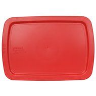Pyrex Easy Grab Red Plastic Lid for 9" X 13" 3-qt C-233-PC Oblong Glass Baking Dish
