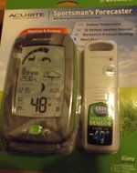 AcuRite Sportsman's Forecaster with Hunting &amp; Fishing Activity Meter, Model 00251W