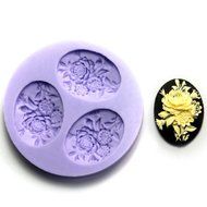 Longzang mini Flower F0085 Fondant Mold Silicone Sugar mini mold Craft Molds DIY gumpaste flowers Cake Decorating