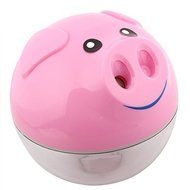 Topbeu Girls Mini Cute Pig Steam Facial Spa USB Air Purifier Humidifier 200ml with Rainbow Colorful Night Light...