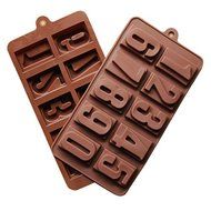 Beautiful paradise 10 Cavity Figure Number Silicone Gel Non Stick Cake Ice Pudding Mold Chocolate Jelly Candy... N3