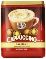 Hills Bros Cappuccino Sugar-Free French Vanilla, 12 Ounce