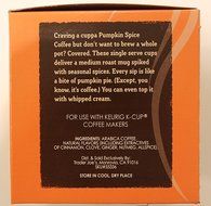 Trader Joes Pumpkin Spice Medium Roast Coffee, 12 Single Serve K-Cup Box (12 ... N3