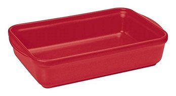 Paderno World Cuisine Ceramic Ceramic Rect Baker Red