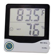M-Mometer Easy Read Baby Room Thermometer Hygrometer. Indoor Temperature Humidity in Celsius &amp; Fahrenheit MIN/... N2