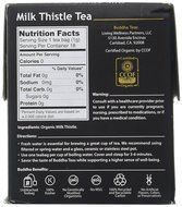Milk Thistle Tea - Organic Herbs - 18 Bleach Free Tea Bags