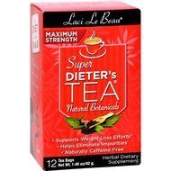 LACI LE BEAU MAX STRENGTH TEA, 12 BAG