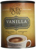 Pacific Chai Vanilla Instant Powdered Chai mix, 48oz canister N5