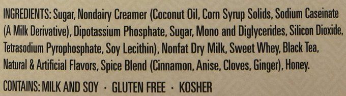 Pacific Chai Vanilla Instant Powdered Chai mix, 48oz canister N6