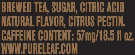 Pure Leaf Iced Tea, Unsweetened, Real Brewed Tea, 0 Calories, 18.5 Ounce (Pack of 12) N3