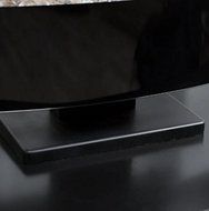 Electric Fireplace Wall Mount,Wall Heater 24 in. Curved /Pedestal-Warm Up Any Decor With Realistic LED Flames...