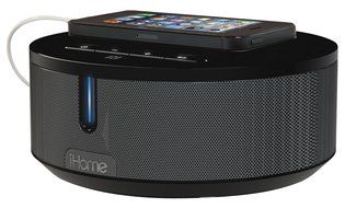 iHome iBN26G2 NFC Bluetooth Stereo System with Speakerphone (Gunmetal) N3