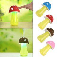 candybox 200ml Mushroom Mini USB Cool Mist Humidifier Purifier with LED Light ,Mist Mode, Auto Shut-off for Office... N2