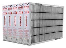 Honeywell FR8000F1625 TrueCLEAN Replacement Filter for Furnace, 16&quot; x 25&quot; (Pack of 5)