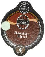 Tully's Hawaiian Blend Coffee Keurig Vue Portion Packs, 64 Count
