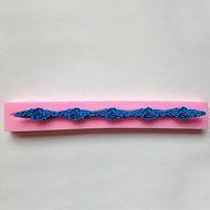 3D Silicone Rose Cake Mold Fondant Chocolate Mould N7