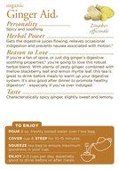 Traditional Medicinals Organic Ginger Aid Tea, 16 Tea Bags (Pack of 6)