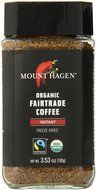 Mount Hagen Organic Freeze Dried Instant Coffee, 3.53-Ounce Jars (Pack of 6) N4