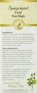 Organic Spearmint Leaf Tea - 24 Tea Bags N2