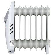 Homeleader 600W Oil Filled Radiator Heater, Portable Space Heater, Thermostat control, DF-600H1-7 N16