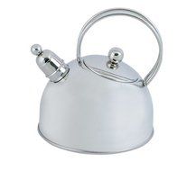 Demeyere 2.6-Quart Whistling Kettle with Silvinox Surface