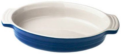 Le Creuset Stoneware 9 1/2"Oval Baking Dish - Blue