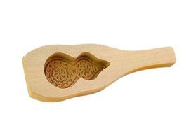 Beautiful Gourd Shaped Wooden Pumpkin Pie/Moon Cake Baking Mold