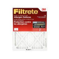 Filtrete Micro Allergen Defense Filter, MPR 1000, 16 x 25 x 1-Inches, 2-Pack N19