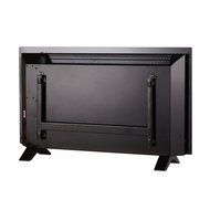 SL Electric Panel Heater Crystal Glass Flat Convector LED Screen W/Remote Control Black 1500W