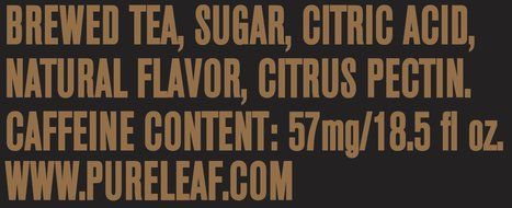 Pure Leaf Iced Tea, Unsweetened, Real Brewed Tea, 0 Calories, 18.5 Ounce (Pack of 12) N7