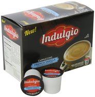 Indulgio French Vanilla Cappuccino Single Serve K-cup, 42 Count (Compatible with 2.0 Keurig Brewers) N4