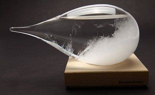 Tempo Drop&reg; Designer Weather Forecast Storm Glass Very Stylish Artware/ Weather Instruments N4